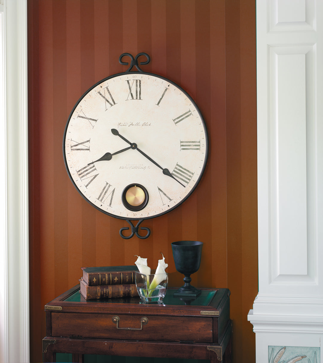 American Home Furniture | Howard Miller - Magdalen Wall Clock