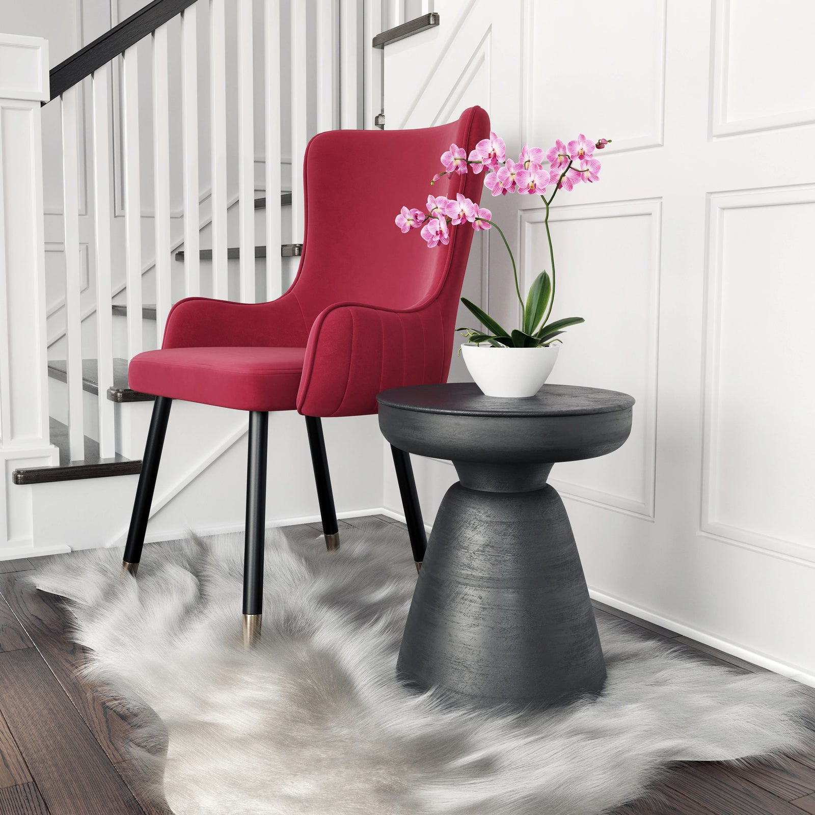 Zuo Sage Side Table Black ACCENT TABLES