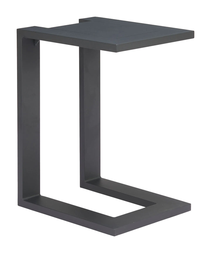 Tudi Side Table Black - AmericanHomeFurniture