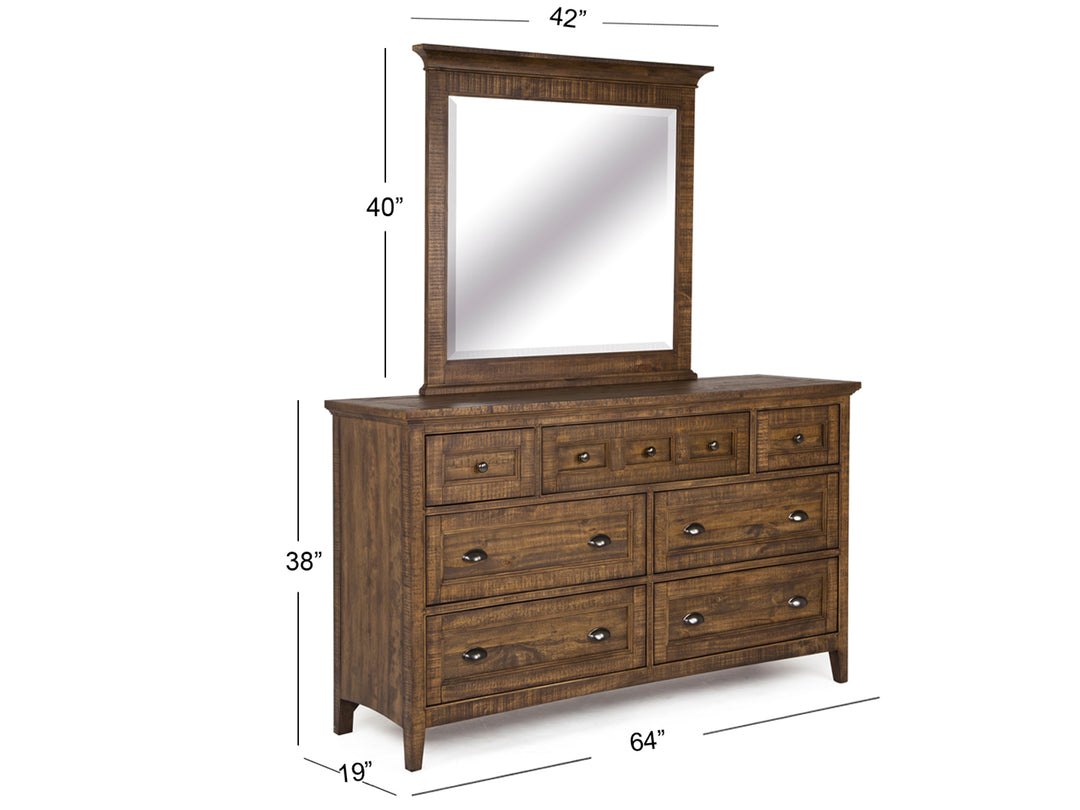Bay Creek Toasted Nutmeg Drawer Dresser - B4398-20