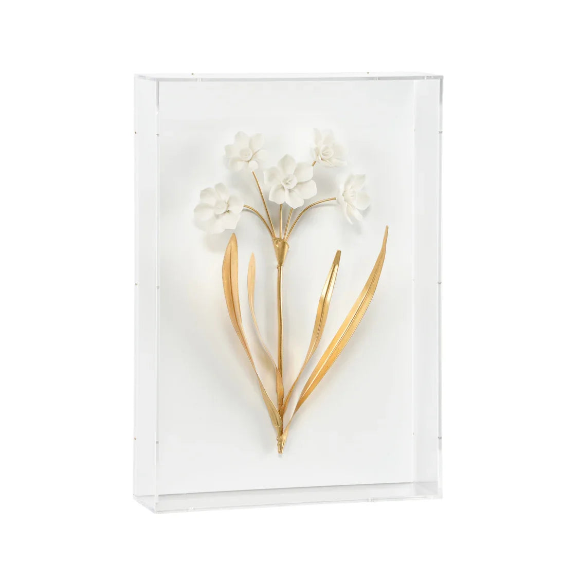 Chelsea House Porcelain Flowers B WALL ACCENTS