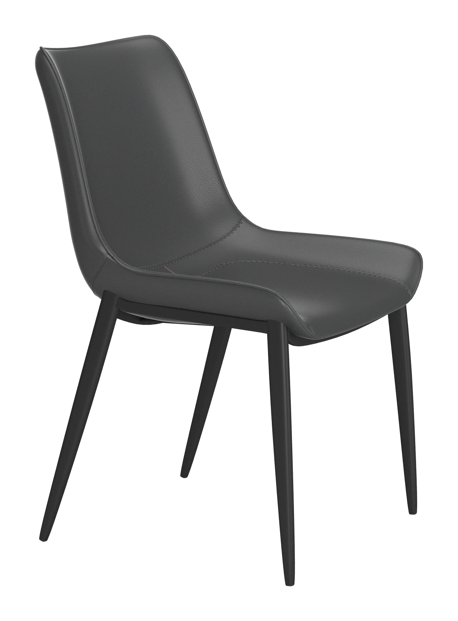 Zuo Magnus Dining Chair (Set of 2) Black DINING CHAIRS