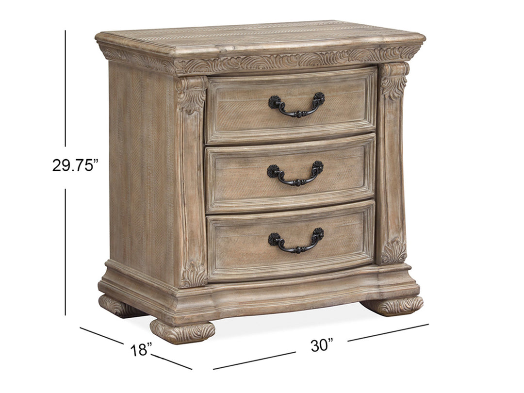 Marisol Fawn Drawer Nightstand - B5132-01