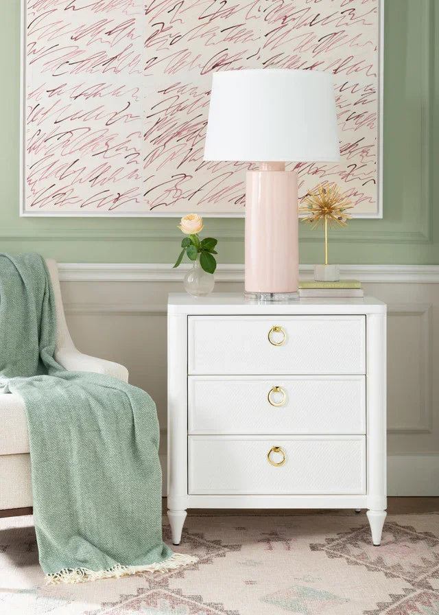 Villa and House Fairfax 3-Drawer Side Table NIGHTSTANDS
