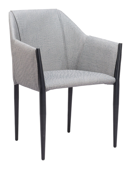 Zuo Andover Dining Chair (Set of 2) Slate Gray DINING CHAIRS