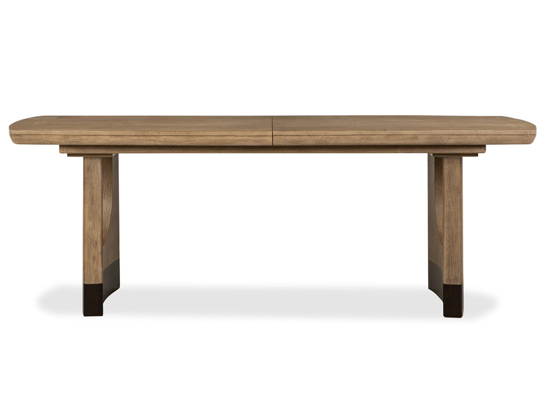 Tristan Swiss Coffee Extendable Trestle Dining Table - D5878-21
