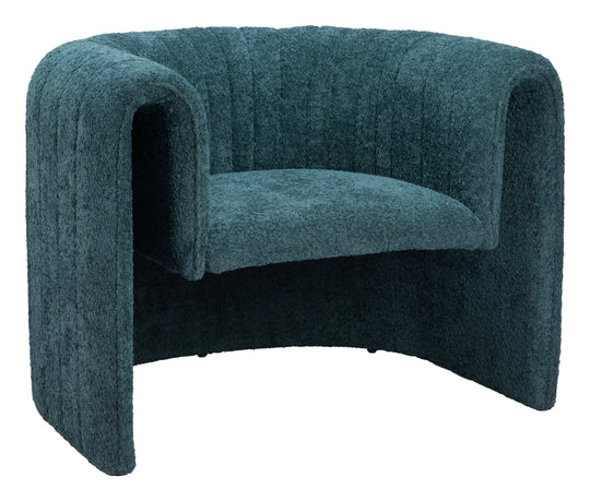 Zuo Viana Accent Chair Aquamarine ACCENT + LOUNGE CHAIRS