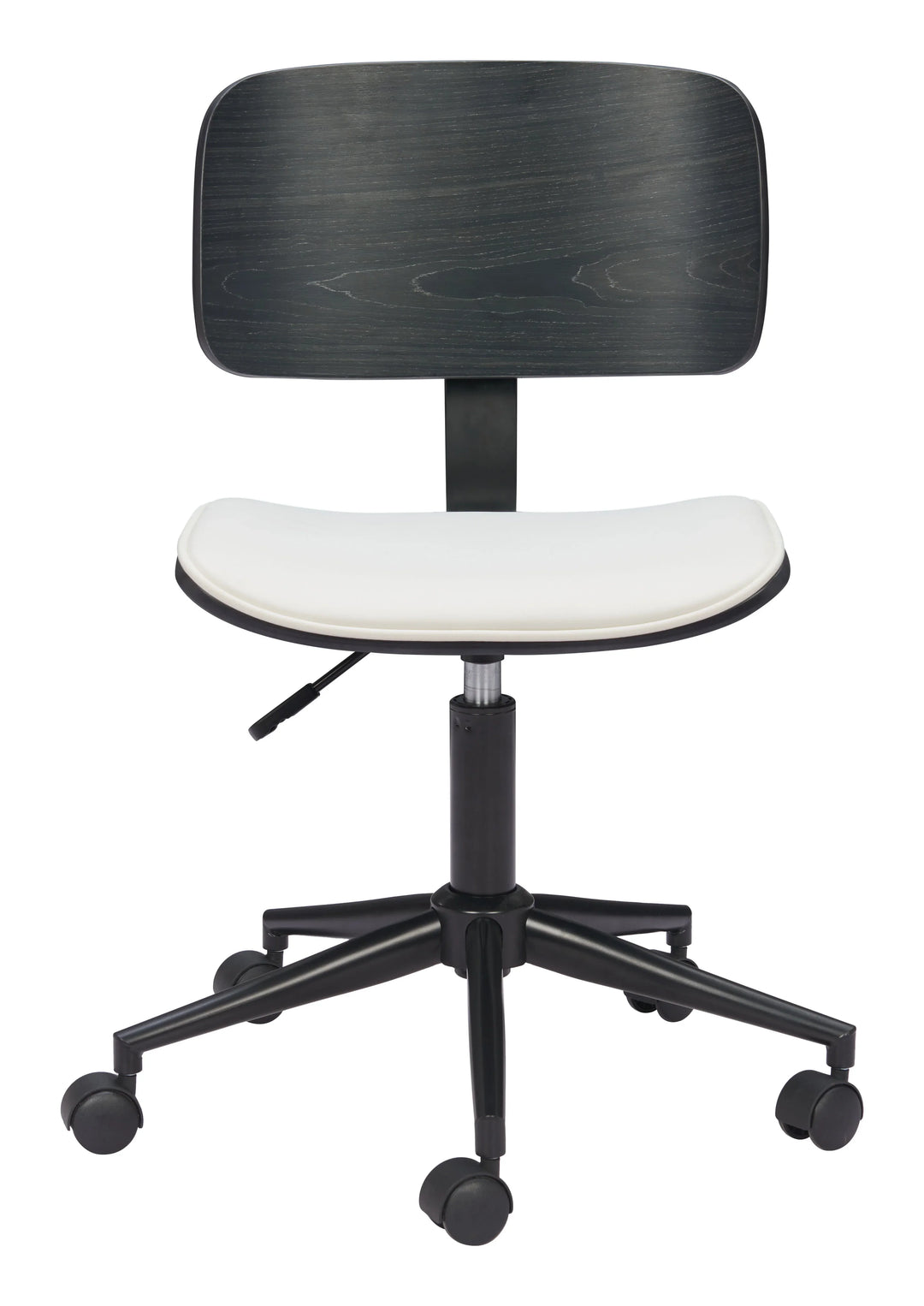 Duravel Office Chair White & Black - AmericanHomeFurniture