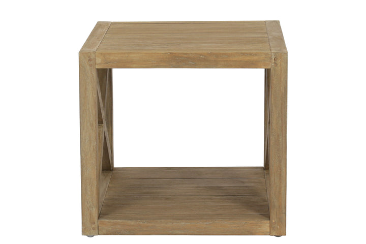 American Home Furniture | Sunset West - Coastal Teak X End Table