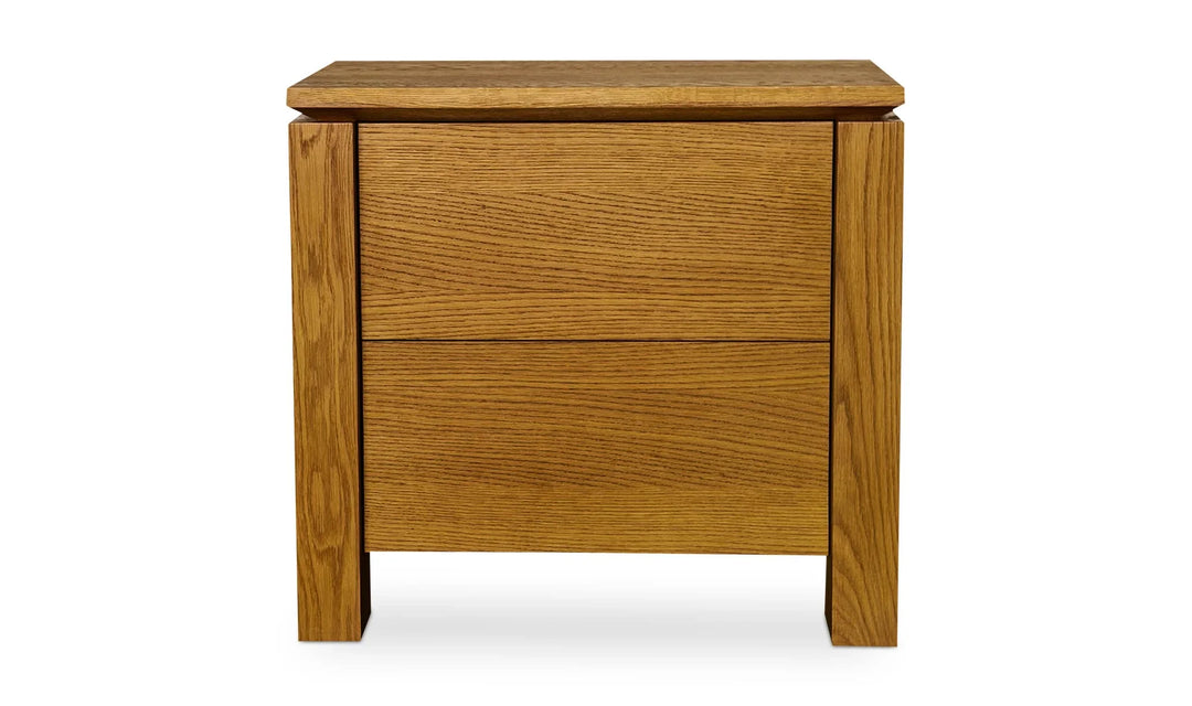 Brook Nightstand Country Oak - AmericanHomeFurniture
