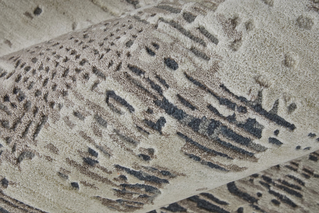 Rectangle/2' x 3'/Beige/Gray