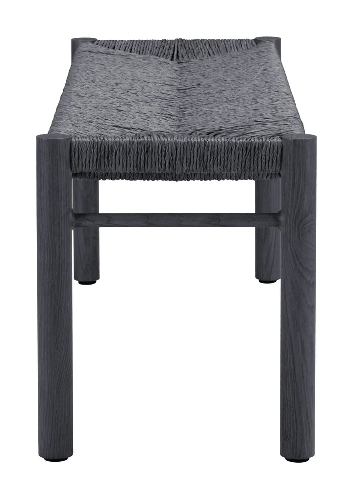 Iska Bench Black - AmericanHomeFurniture
