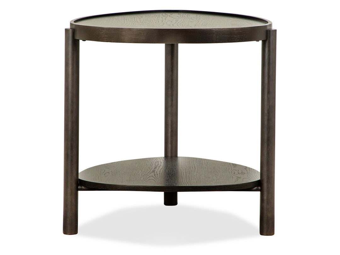 Hadleigh Black Coffee Bean Shaped Accent End Table - T5711-34