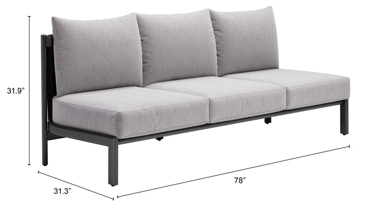 Horizon Sofa Gray - AmericanHomeFurniture