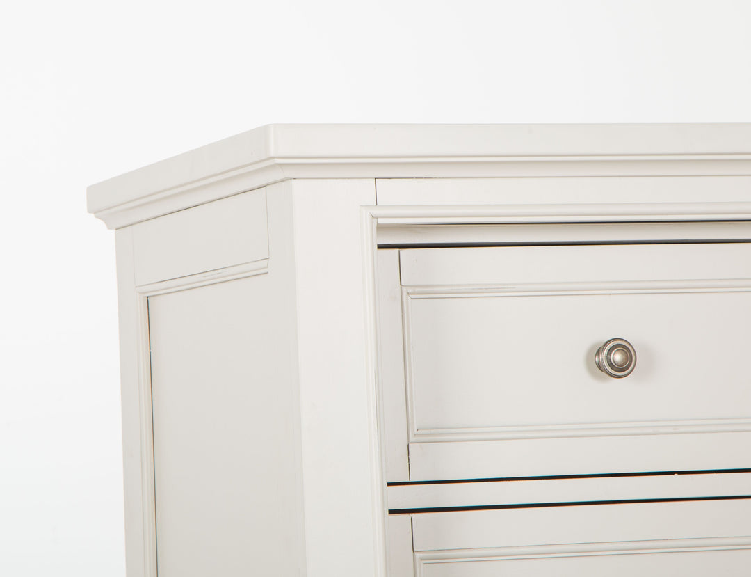 Willowbrook Egg Shell White Door Chest - B5324-13
