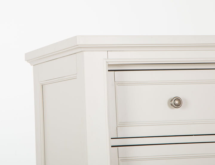 Willowbrook Egg Shell White Door Chest - B5324-13