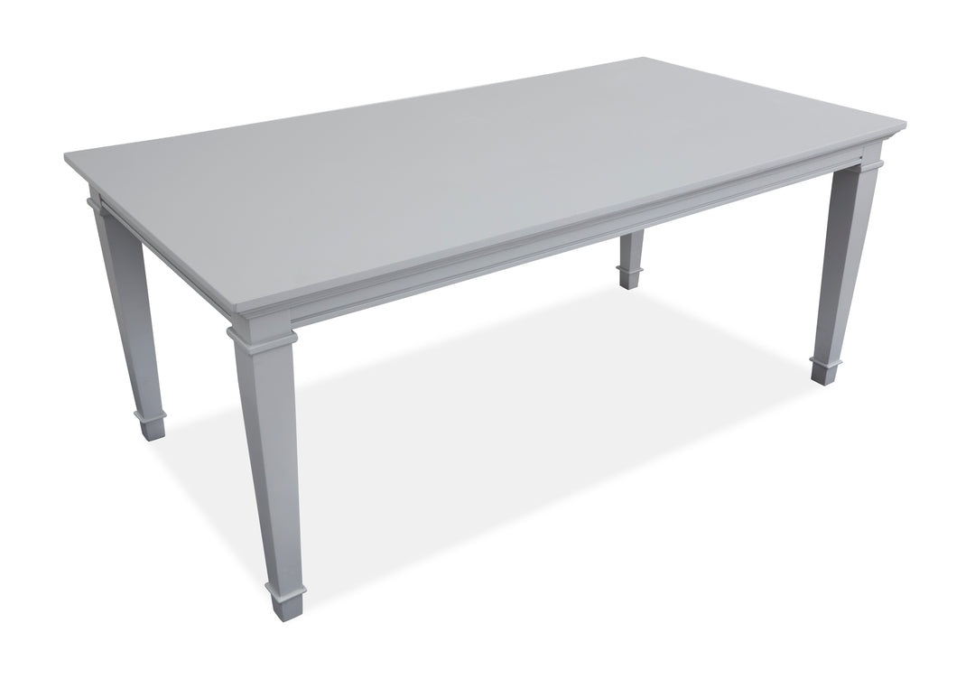 Charleston Harbor Gray Grey Extendable Rectangular Dining Table - D5611-20GY
