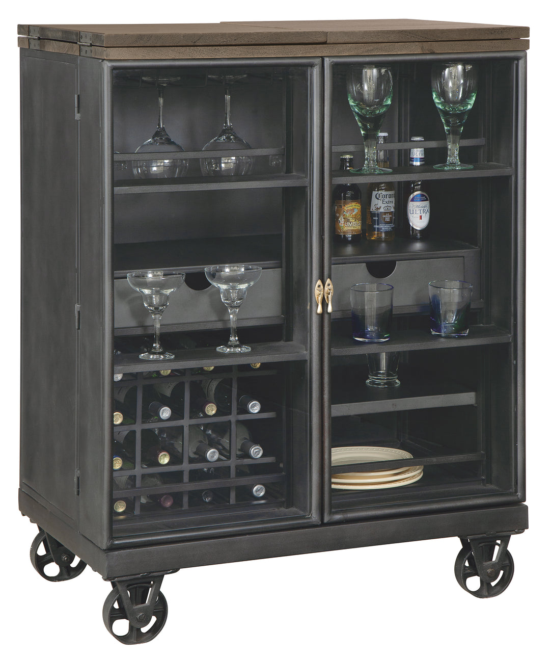 American Home Furniture | Howard Miller - Al Fresco Wine Console