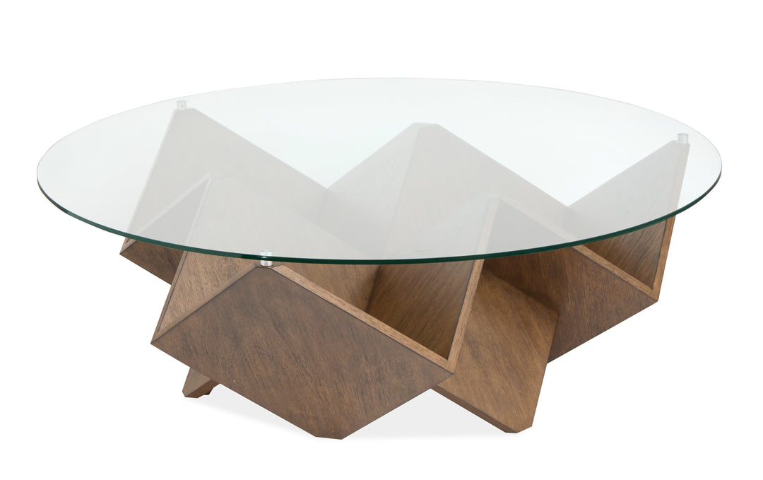 Vector Russet Round Cocktail Table - T6502-45