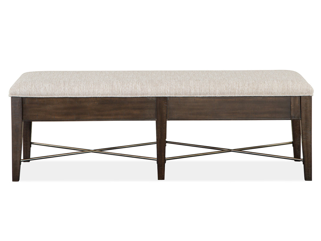 Westley Falls Graphite Upholstered Bench - D4399-68