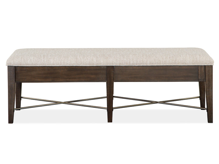 Westley Falls Graphite Upholstered Bench - D4399-68