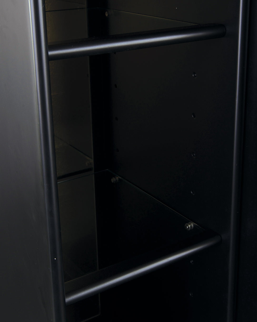 Black Satin Cabinet