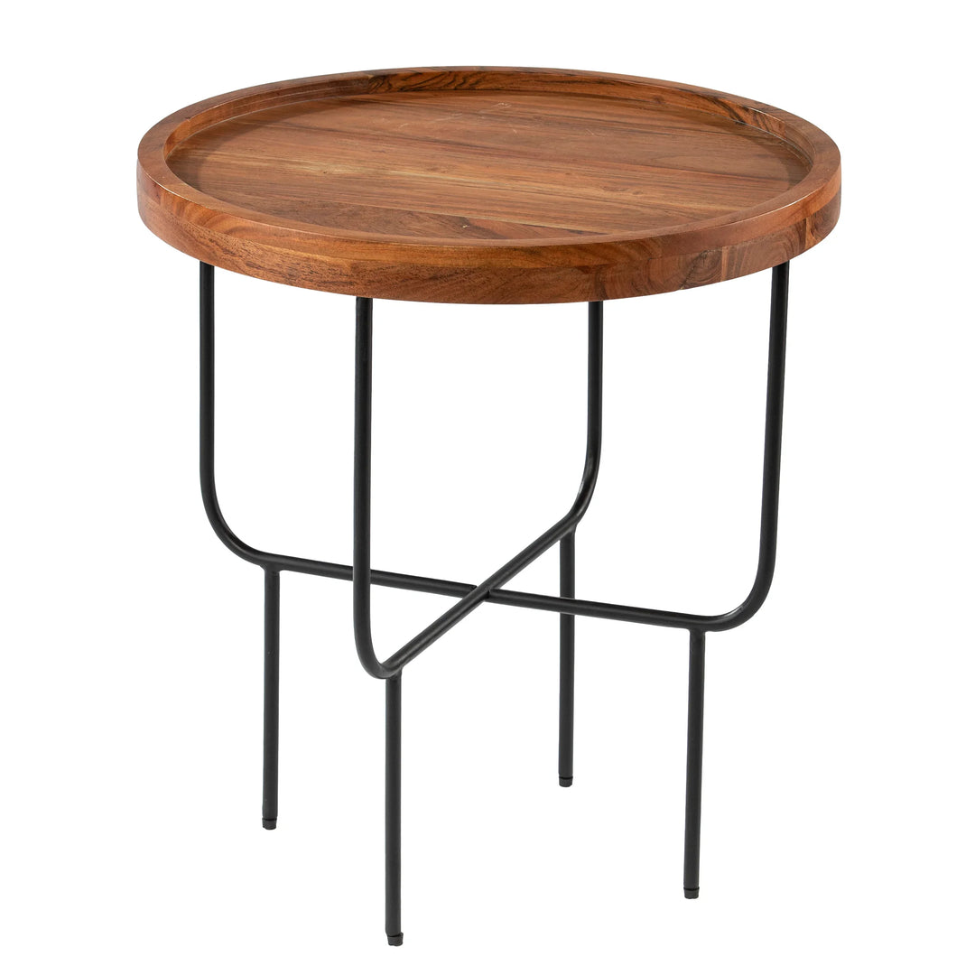 Marisdale Round End Table - AmericanHomeFurniture