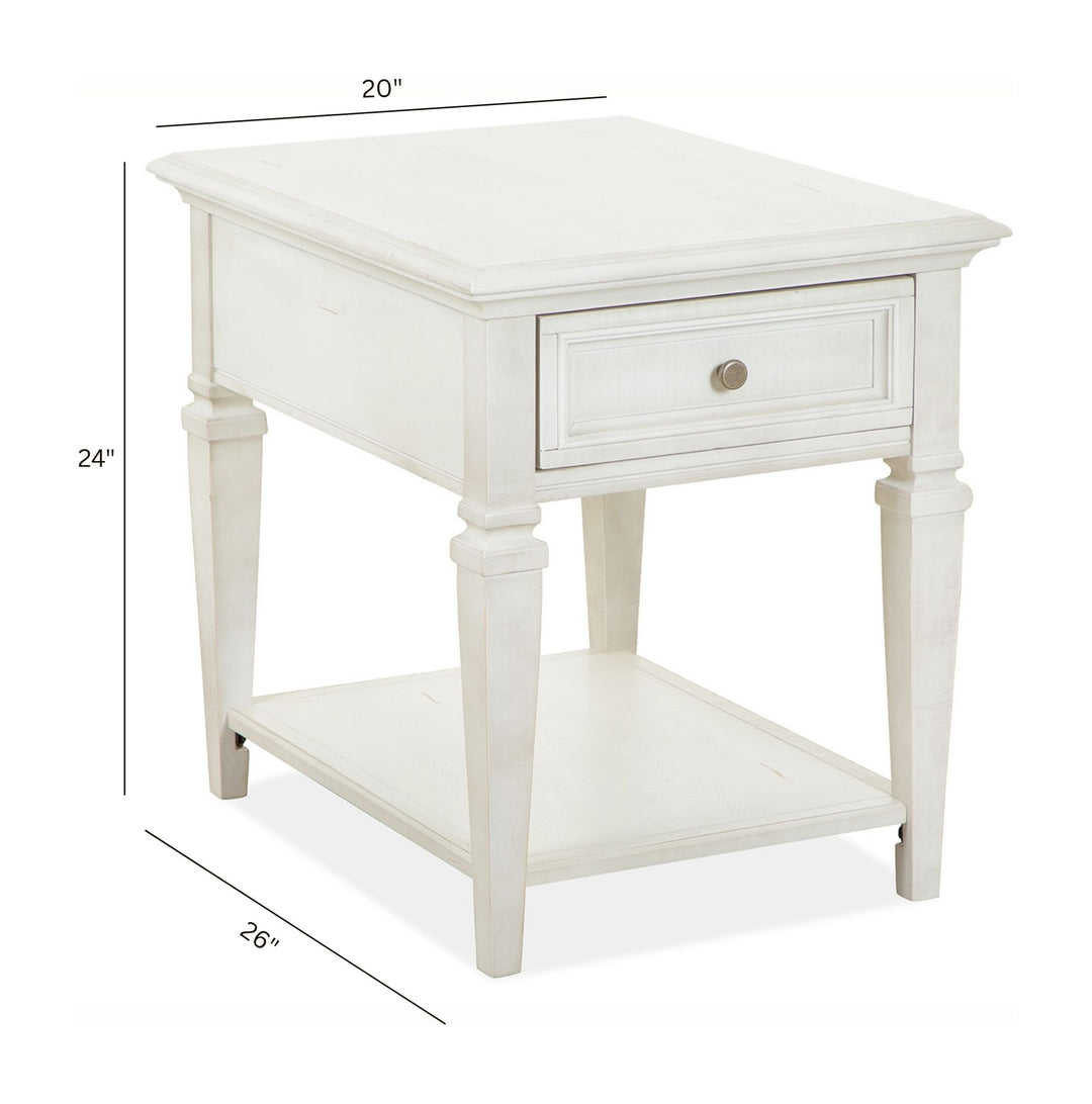Newport Alabaster Rectangular End Table - T5430-03