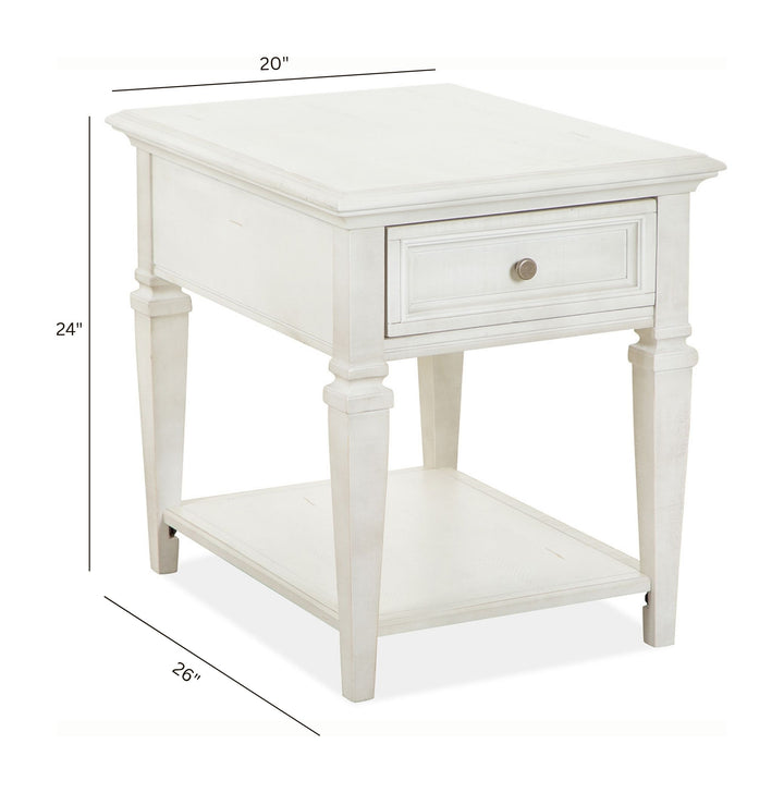 Newport Alabaster Rectangular End Table - T5430-03