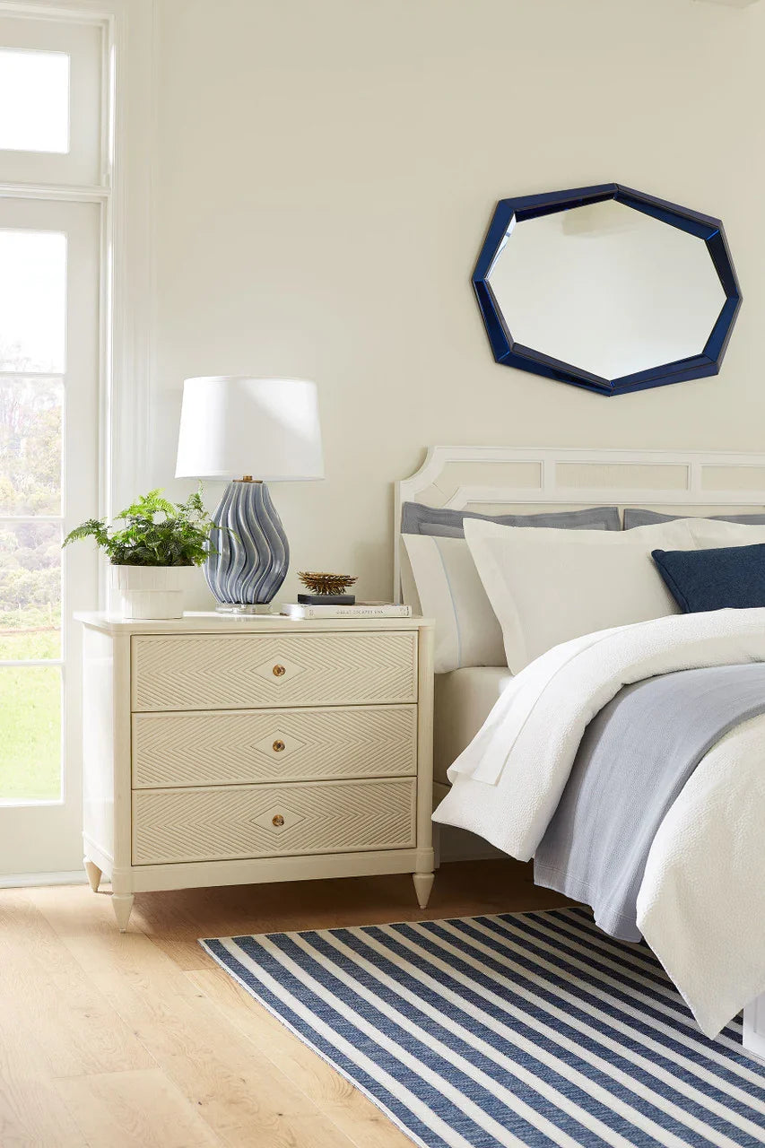 Villa and House Felicity 3-Drawer End Table NIGHTSTANDS