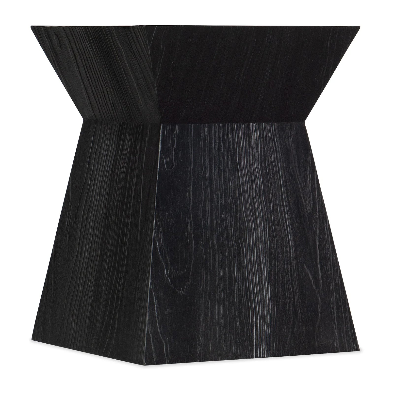 American Home Furniture Hooker Furniture Linville Falls Shou Sugi Ban End Table
