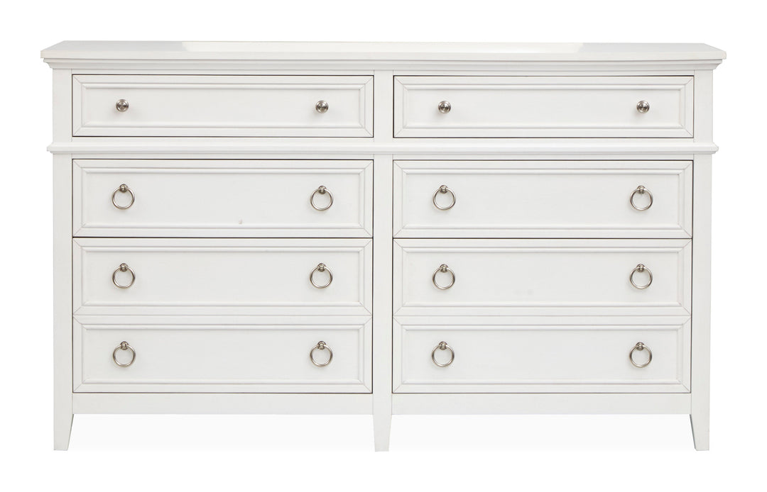 Juniper Hill Whisper White Double Drawer Dresser - B6478-22