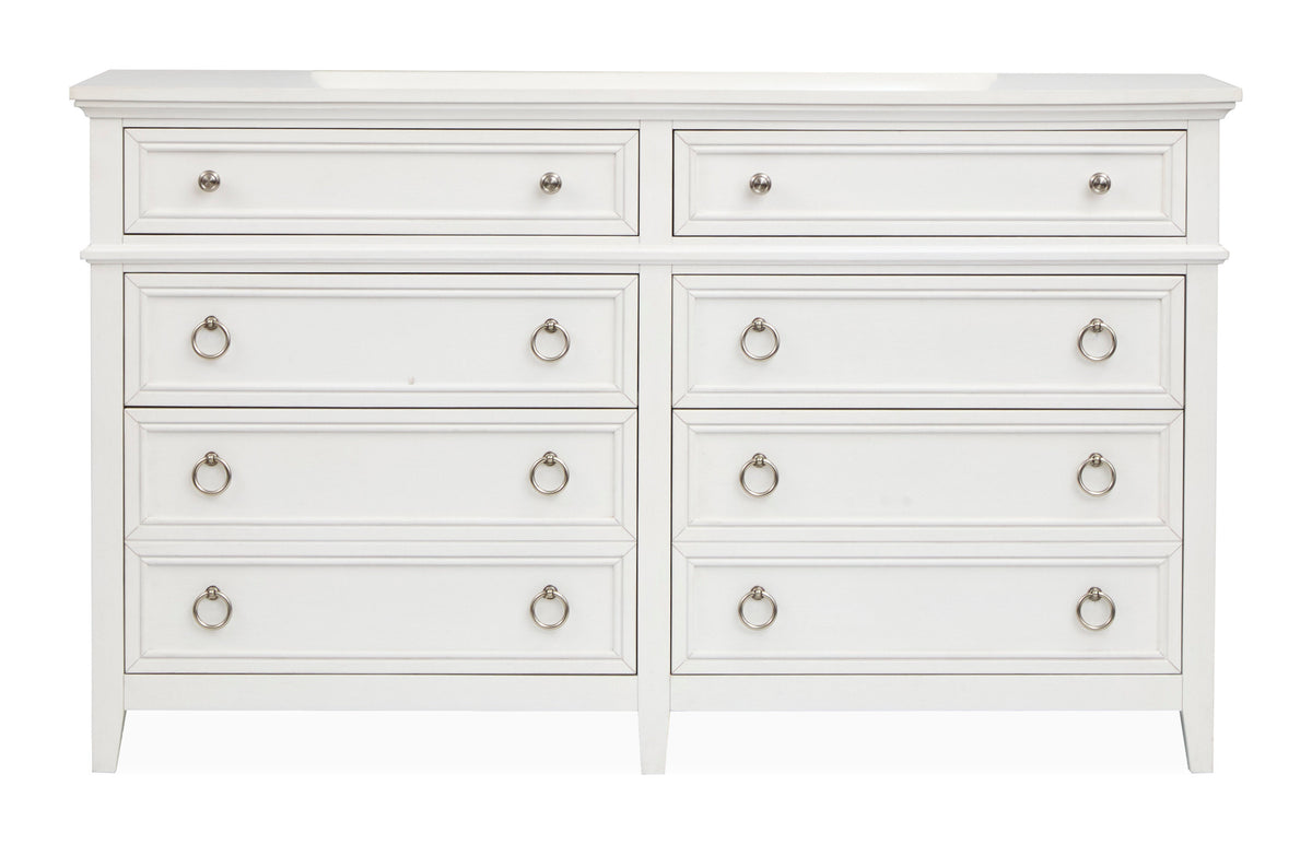 Juniper Hill Whisper White Double Drawer Dresser - B6478-22