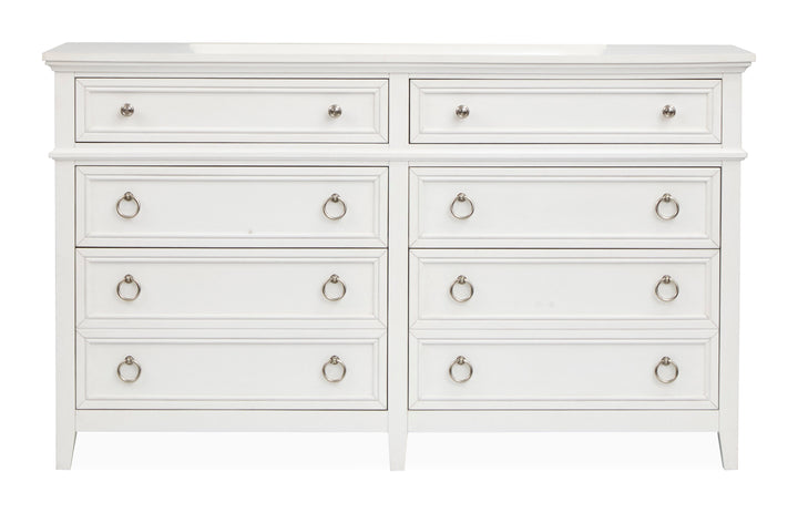 Juniper Hill Whisper White Double Drawer Dresser - B6478-22