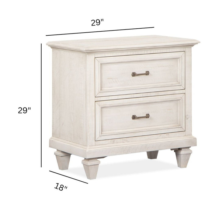 Newport Alabaster Drawer Nightstand - B5430-01