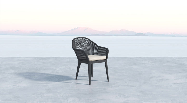 American Home Furniture | Sunset West - Milano Dining Chair in Echo Ash w/ Self Welt