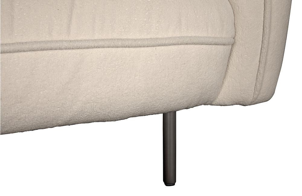 Noir - Franklin Sofa, Performance Chenille Fabric - LEA-AS002FB
