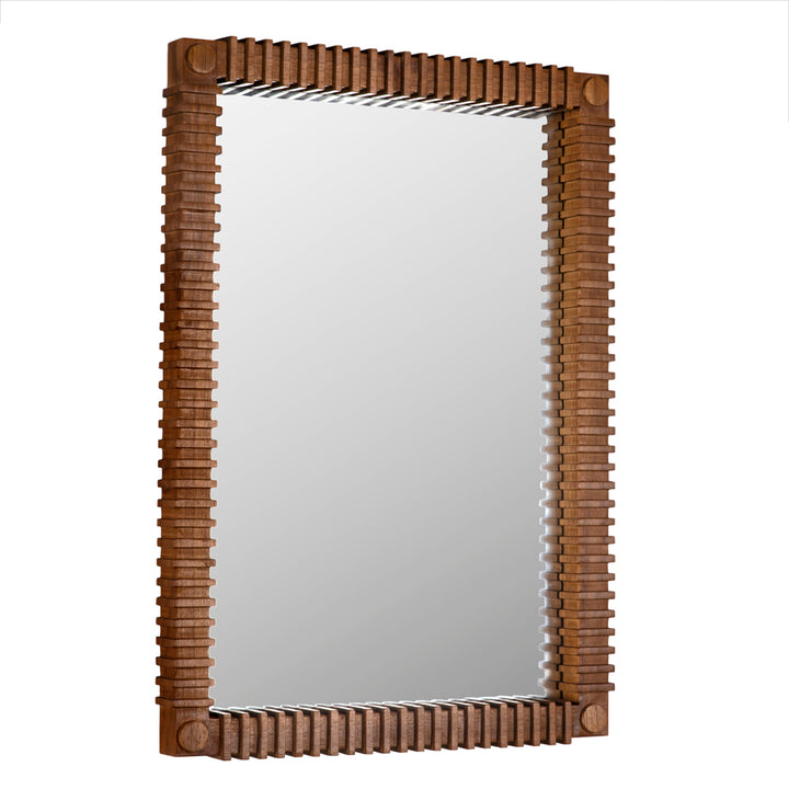 Noir - Rift Mirror, Teak - AE-324T