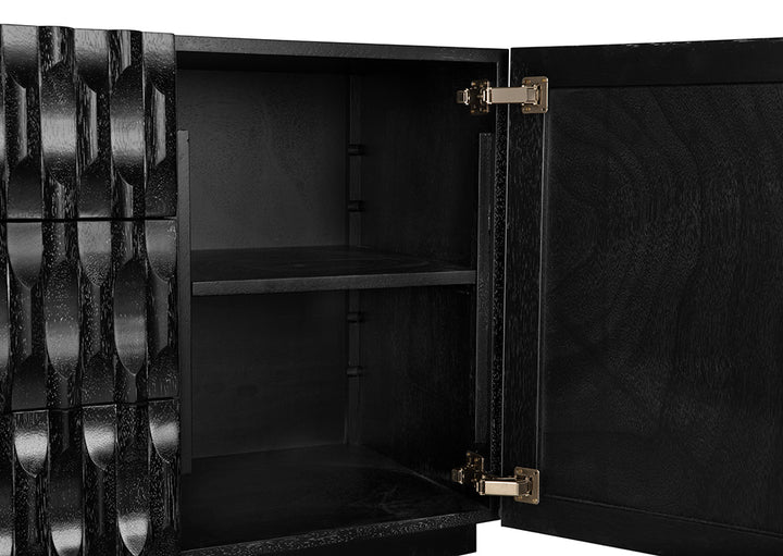 Noir - Alameda Sideboard, Large, Black Walnut - GCON295BKW