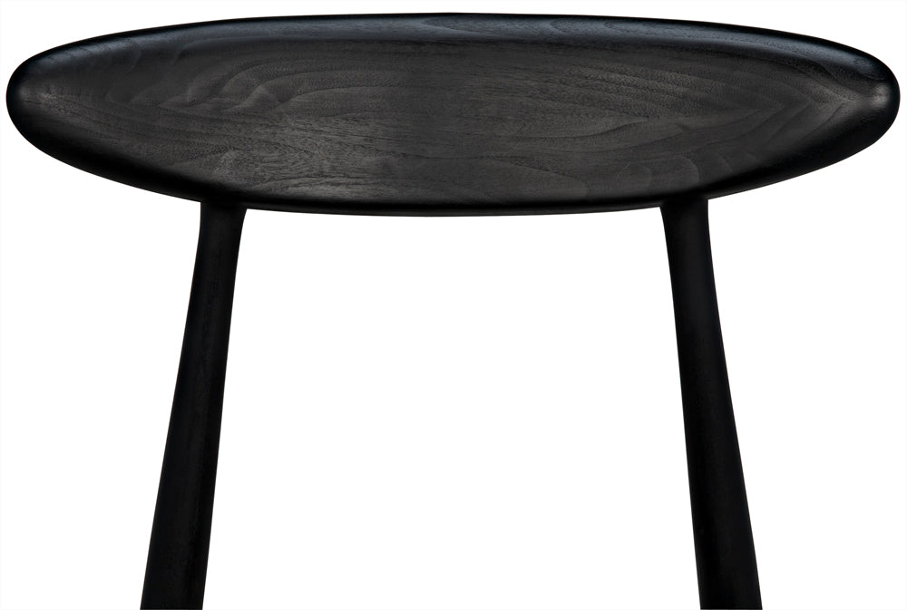 Noir - Surf Chair, Charcoal Black - AE-15CHB
