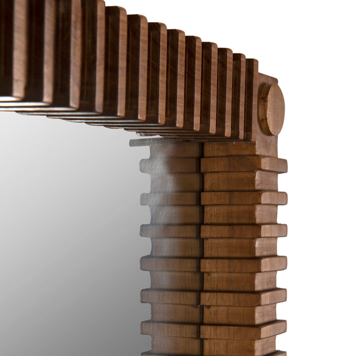 Noir - Rift Mirror, Teak - AE-324T