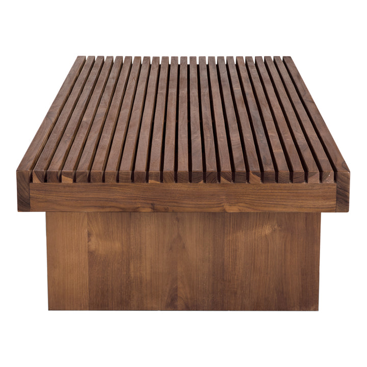 Noir - Kobe Coffee Table, Teak - EG-11T