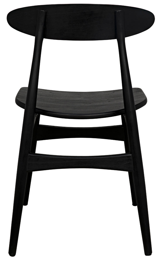 Noir - Surf Chair, Charcoal Black - AE-15CHB