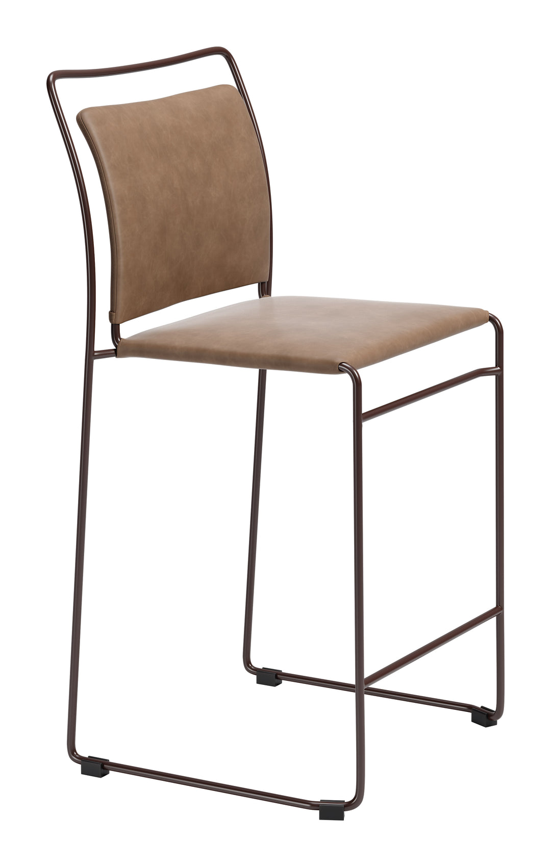 Verbena Counter Stool (Set of 2) Brown