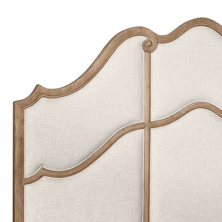 Weston Hills Flax Seed Queen Upholstered Bed - P293-BR-K1