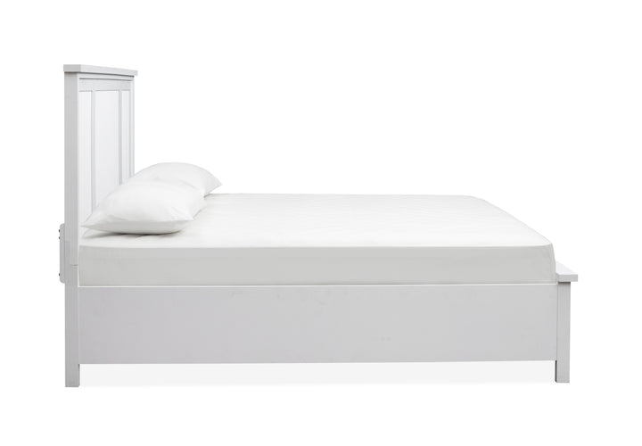 Windmill Harbour White Whisp And Sand Queen Panel Bed - B6313-54
