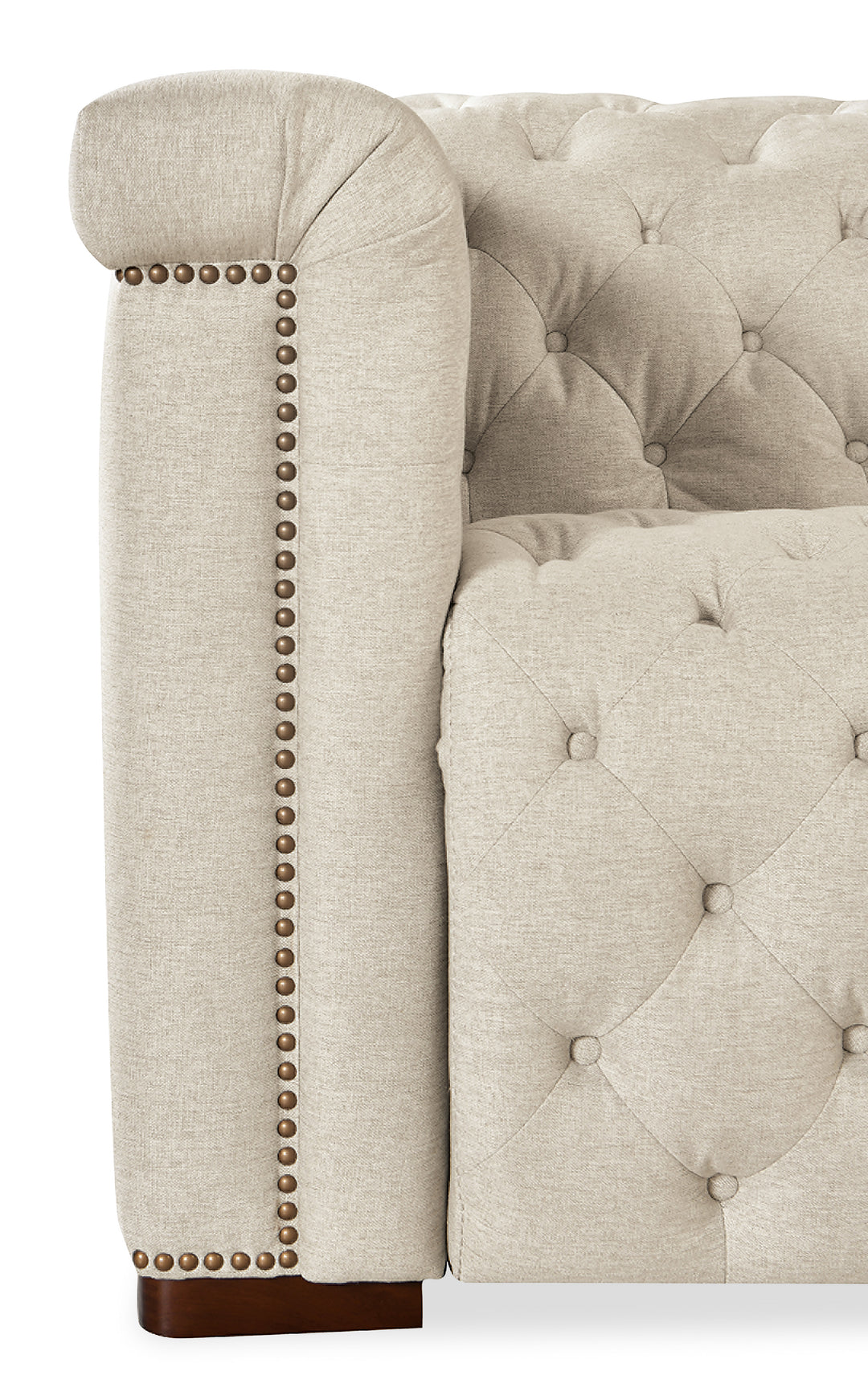 132.00"D x 132.00"W x 28.75"H/Beige