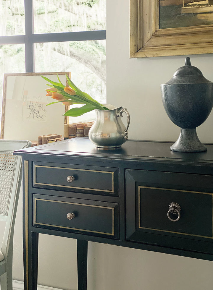 American Home Furniture Hooker Furniture Charleston Five-Drawer Console Table
