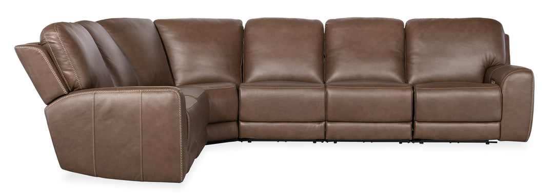 American Home Furniture | Hooker Furniture - Torres 6 Piece Sectional 2