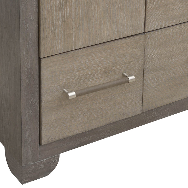 Anderson Park Moose Trail And Frontier Brown 5 Drawer Master Chest - P402125